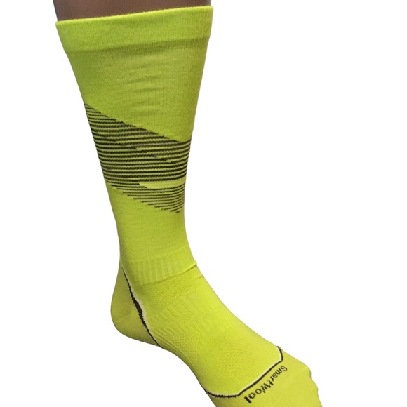 SmartWool PhD Graduated Compression Run Ultra Light Pattern Sleeve Sock - Picture 3 of 4